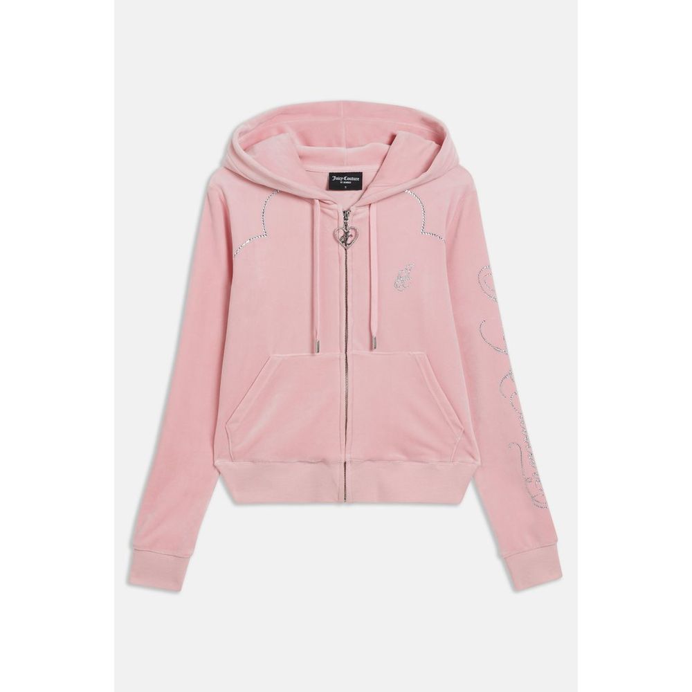 Juicy Couture Pink Polyester Sweatshirt